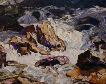 Boiling Creek SOLD - Halin de Repentigny - painting