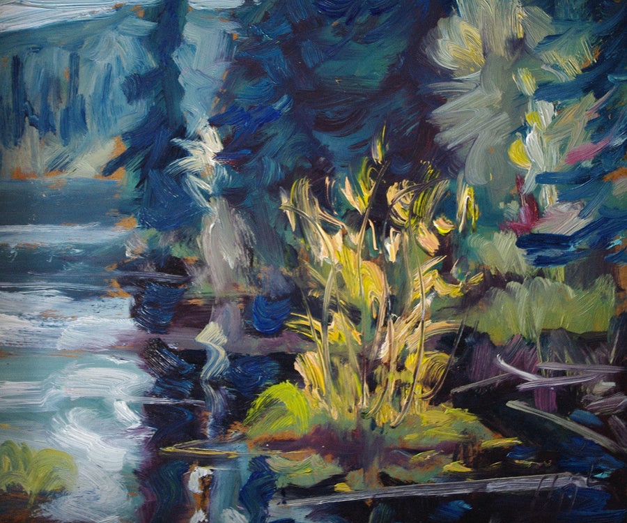 Beaver Pond SOLD - Halin de Repentigny - painting