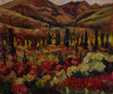 Fall Color - SOLD - Halin de Repentigny - painting