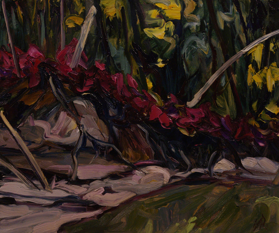 Flower Impression SOLD - Halin de Repentigny - painting
