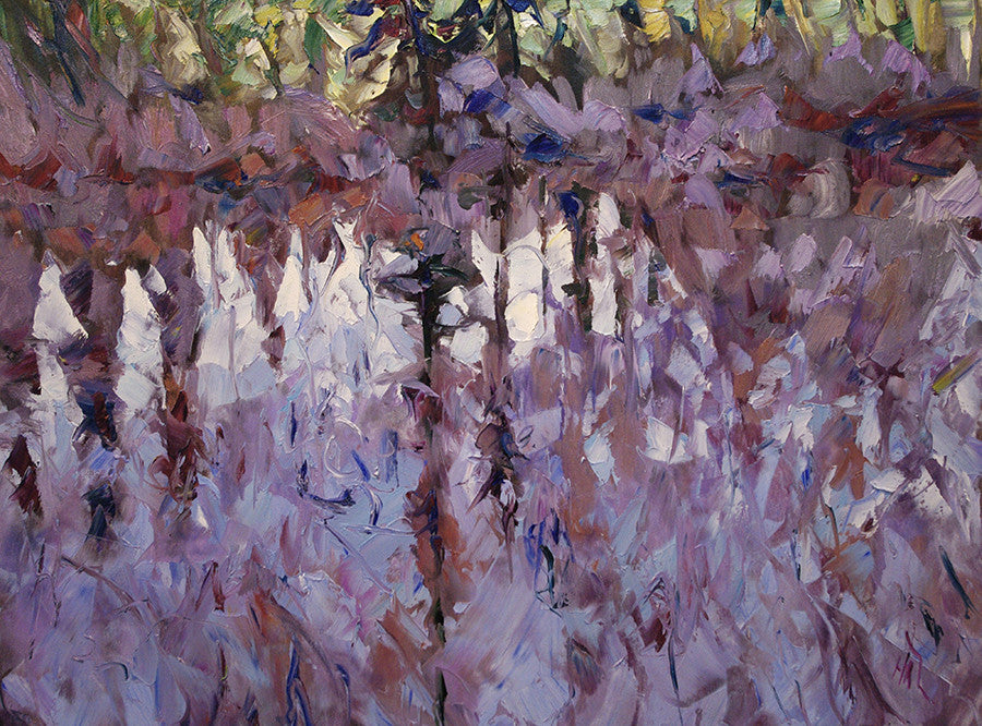 Led Pond - Halin de Repentigny - painting