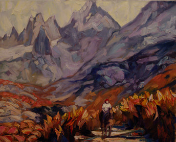 Mountain Gaucho - Halin de Repentigny - painting